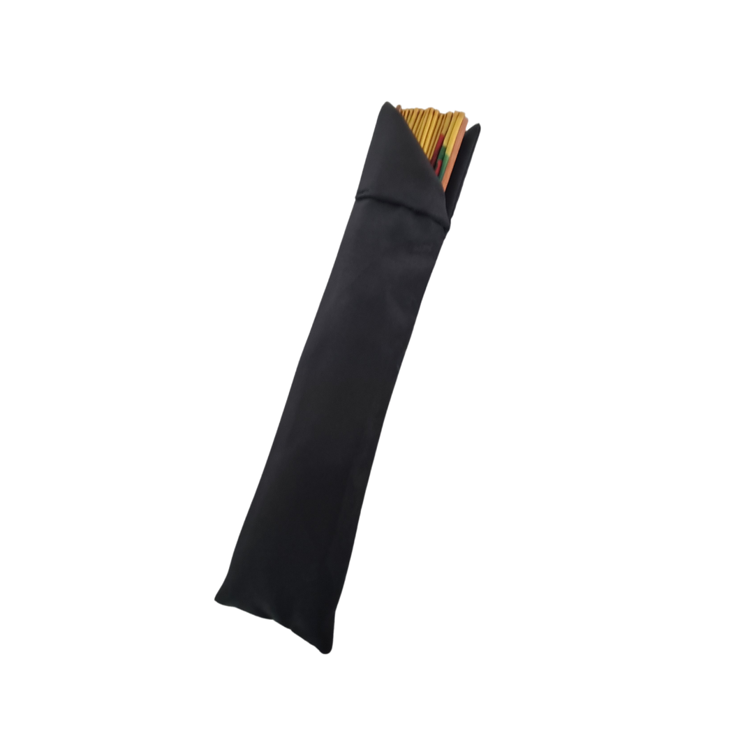 Hand Fan Yellow with flower pattern 25 cm