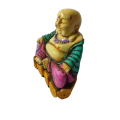 Onte or Budha green in resin 16 cm high
