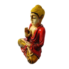 Budha sitting in resin 25 cm high