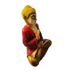 Budha sitting in resin 25 cm high