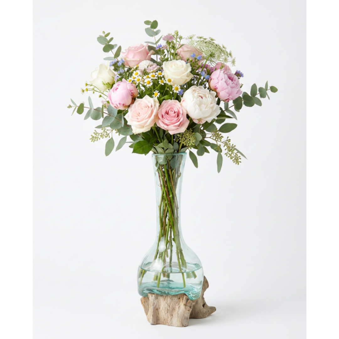 Flower vase remple long 38 cm