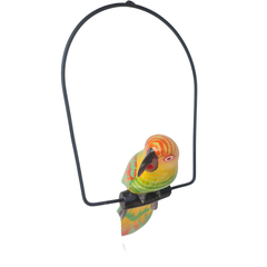Macaw Yellow on Swing Short Tail 30 cm