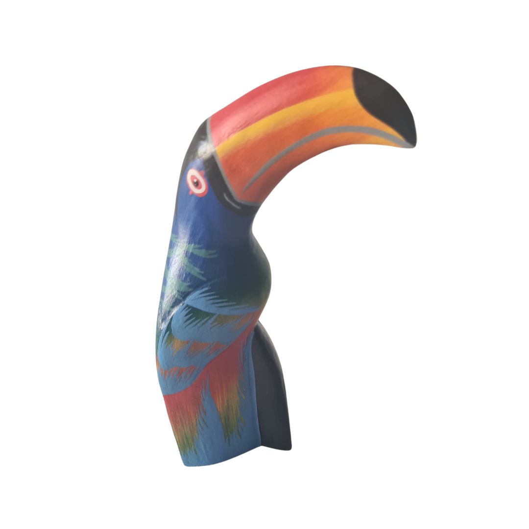 Toucans Sitting Blue 20 cm