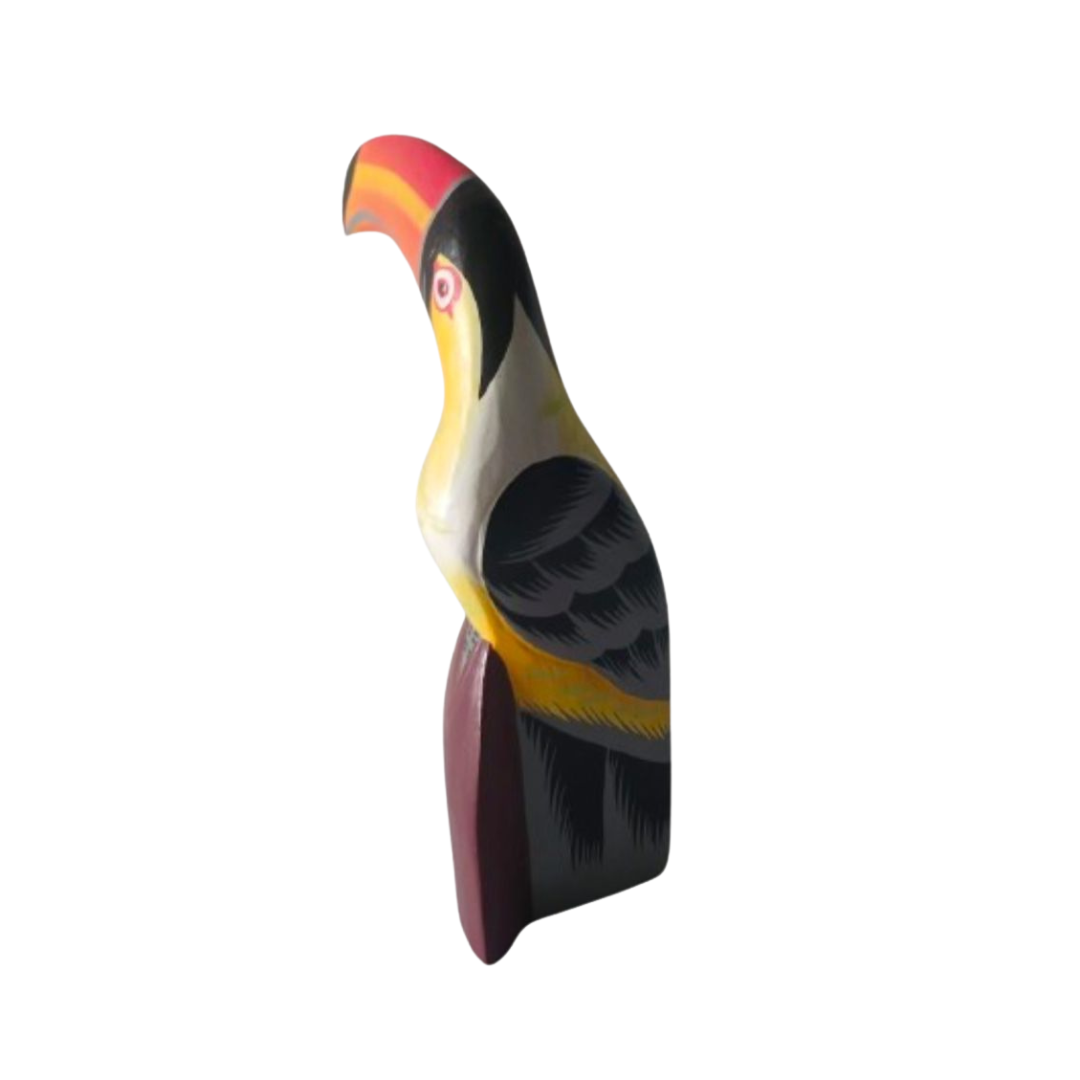 Toucans Sitting White 20 cm
