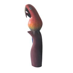 Macaw Sitting Red 60 cm