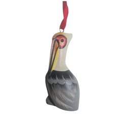 Pelican Squatting white 10 cm