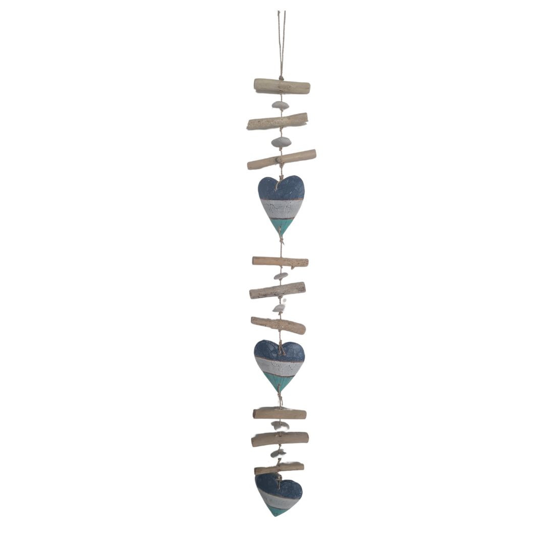 Mobile Striped Heart 100 cm