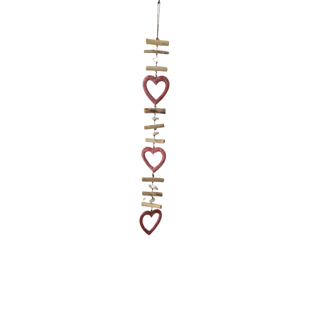 Mobile Red Heart Shape 100 cm