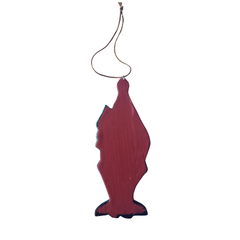 Santa Xmas Ornament Pack Of 5, 17 x 6 x 1 cm