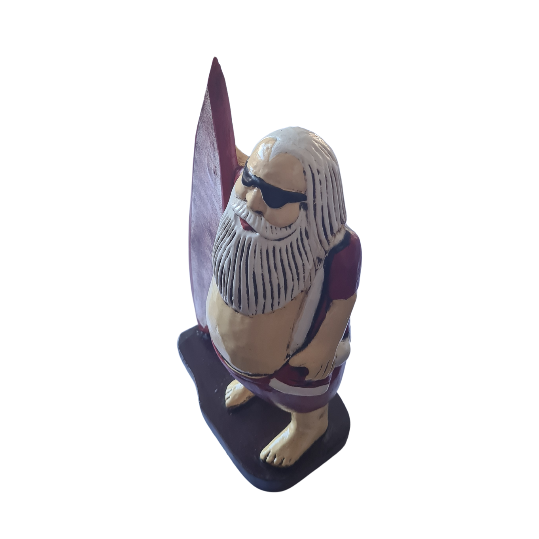 Surfing Santa 33 x 21 x 10 cm
