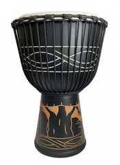 Djembe Pro Drum carving 60 cm